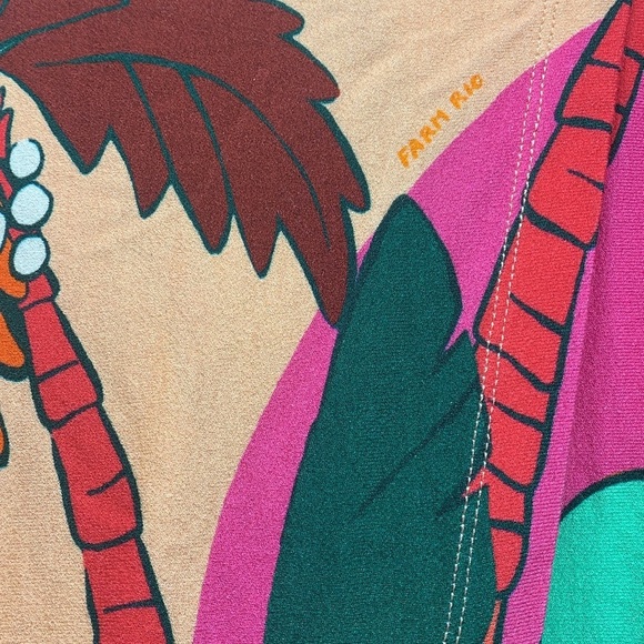 Farm Rio Farm x Anthropologie Printed Wrap Skirt Assorted XXS - Picture 4 of 7